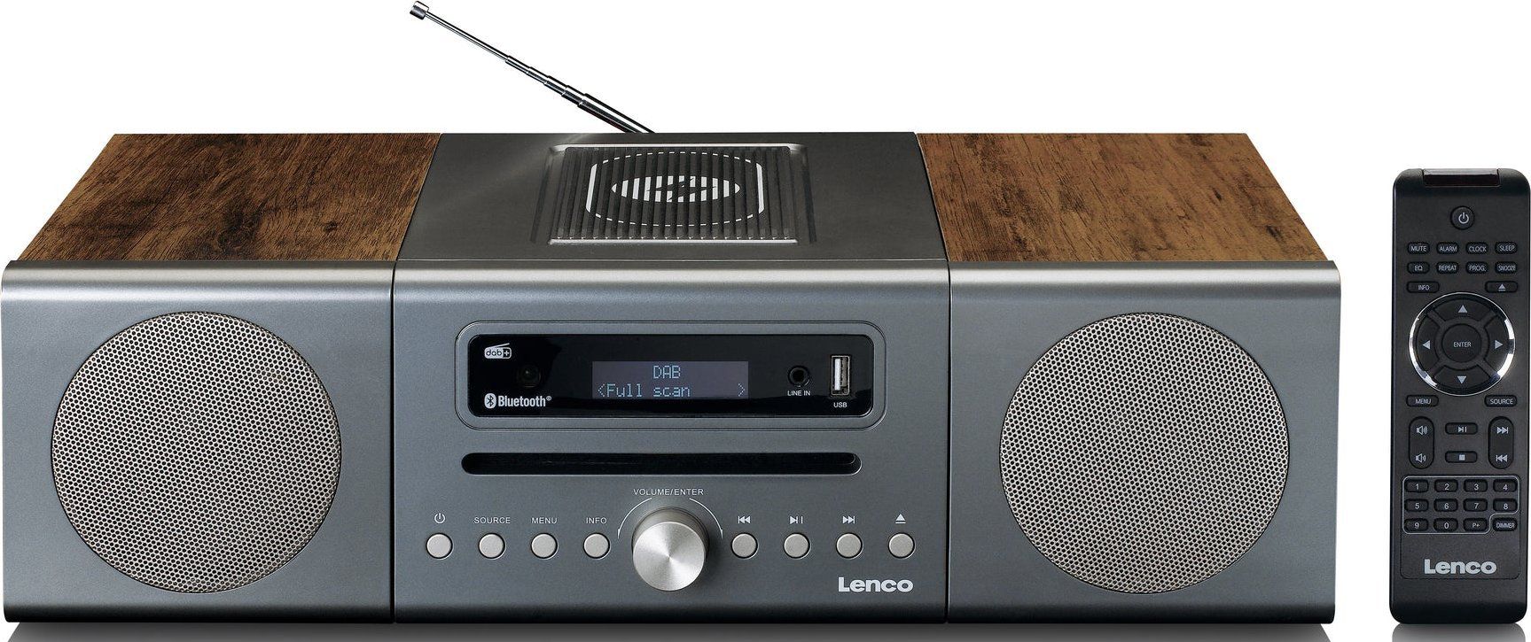 Wieża Lenco MC-175 silver – Muzyczna jakość w Twoim domu