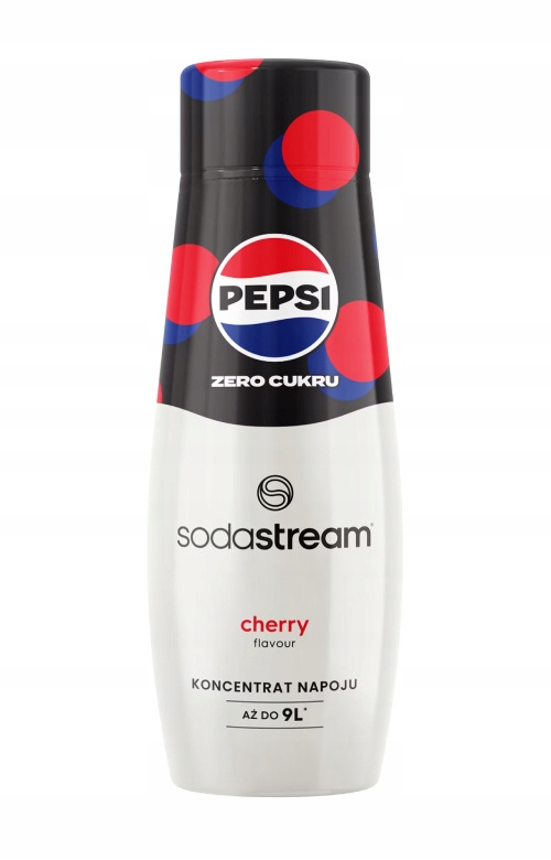 Sodastream Syrop Pepsi Max Cherry Zero 440ml – Orzeźwiający smak w Twoim domu