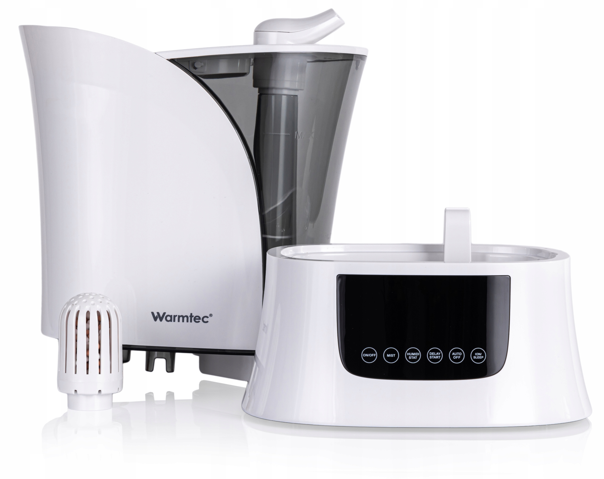 Inteligentne funkcje – dotykowy panel i automatyczny higrostat