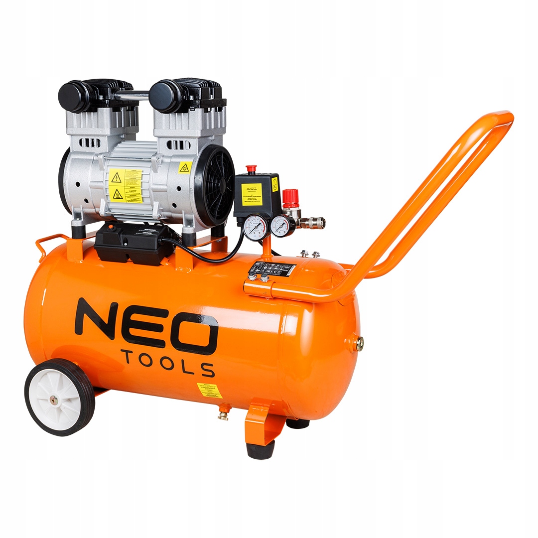 Kompresor bezolejowy 50 l NEO TOOLS 12K022-1 – Wydajność i niezawodność w Twoim warsztacie