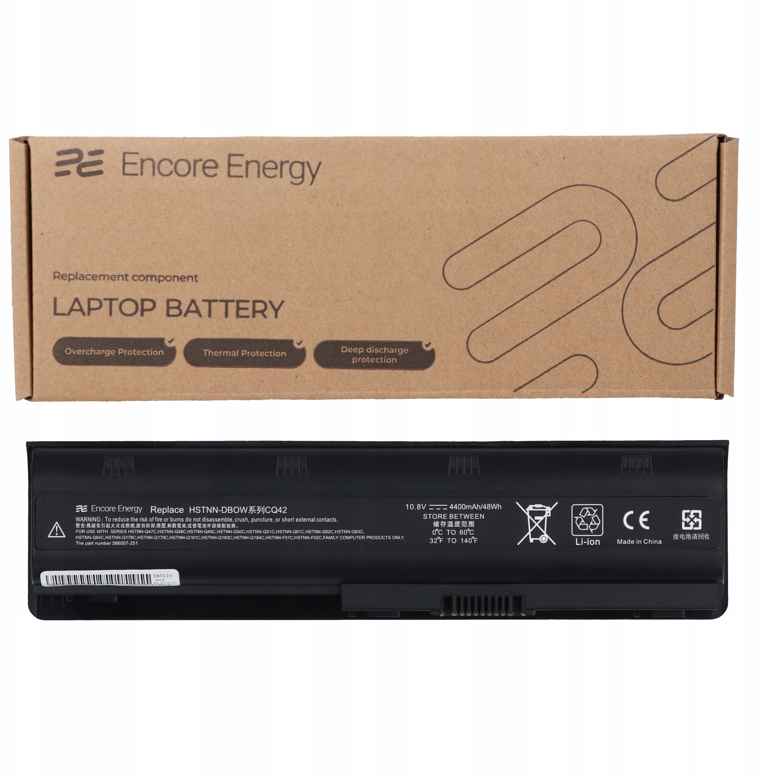 Bateria Encore Energy do HP 635 650 655 2000 Envy 17 Pavilion DM4 DV5 DV6 DV7 – Wydajność i niezawodność