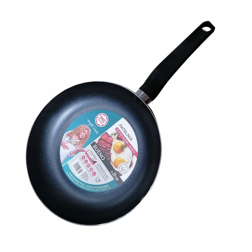 Patelnie Bueno 28 cm – Idealne do każdej kuchni