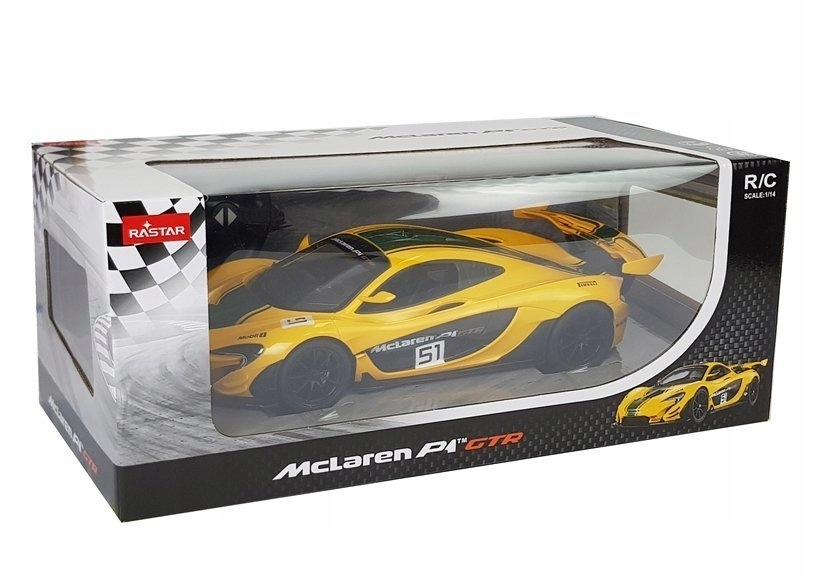 Auto na radio McLaren P1 GTR 1:14 – Zdalnie sterowany model dla małych kierowców