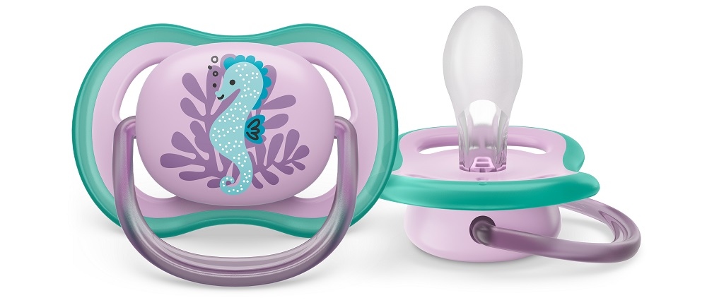 Smoczek Philips Avent māneklītis Ultra Air Deco seahorse 6-18M – Komfort i bezpieczeństwo dla Twojego dziecka