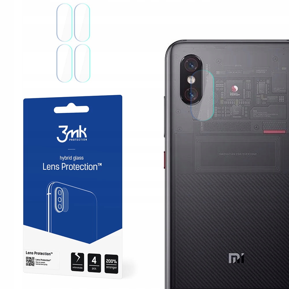 XIAOMI MI 8 PRO - Ochrona obiektywu 3MK