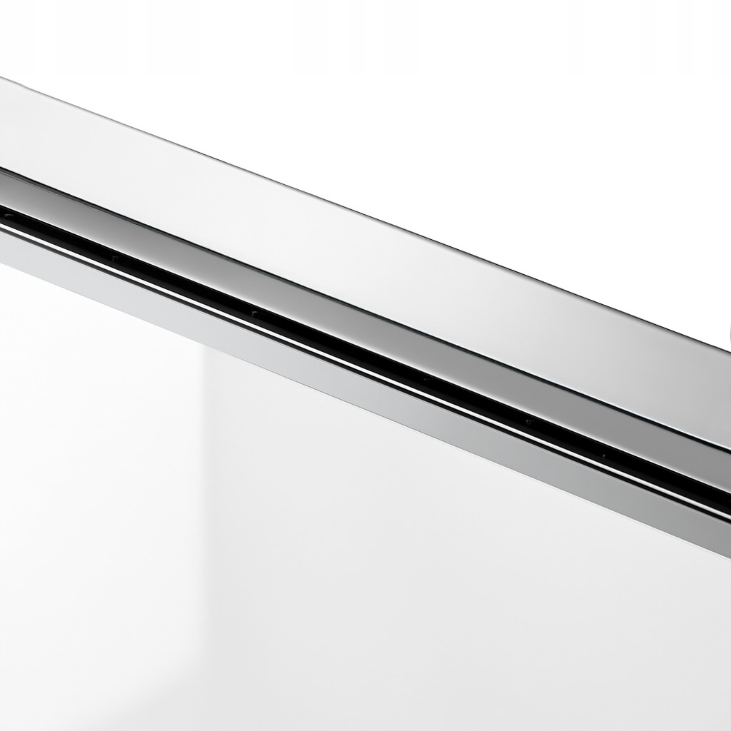 Solidna konstrukcja z aluminium w kolorze chrom