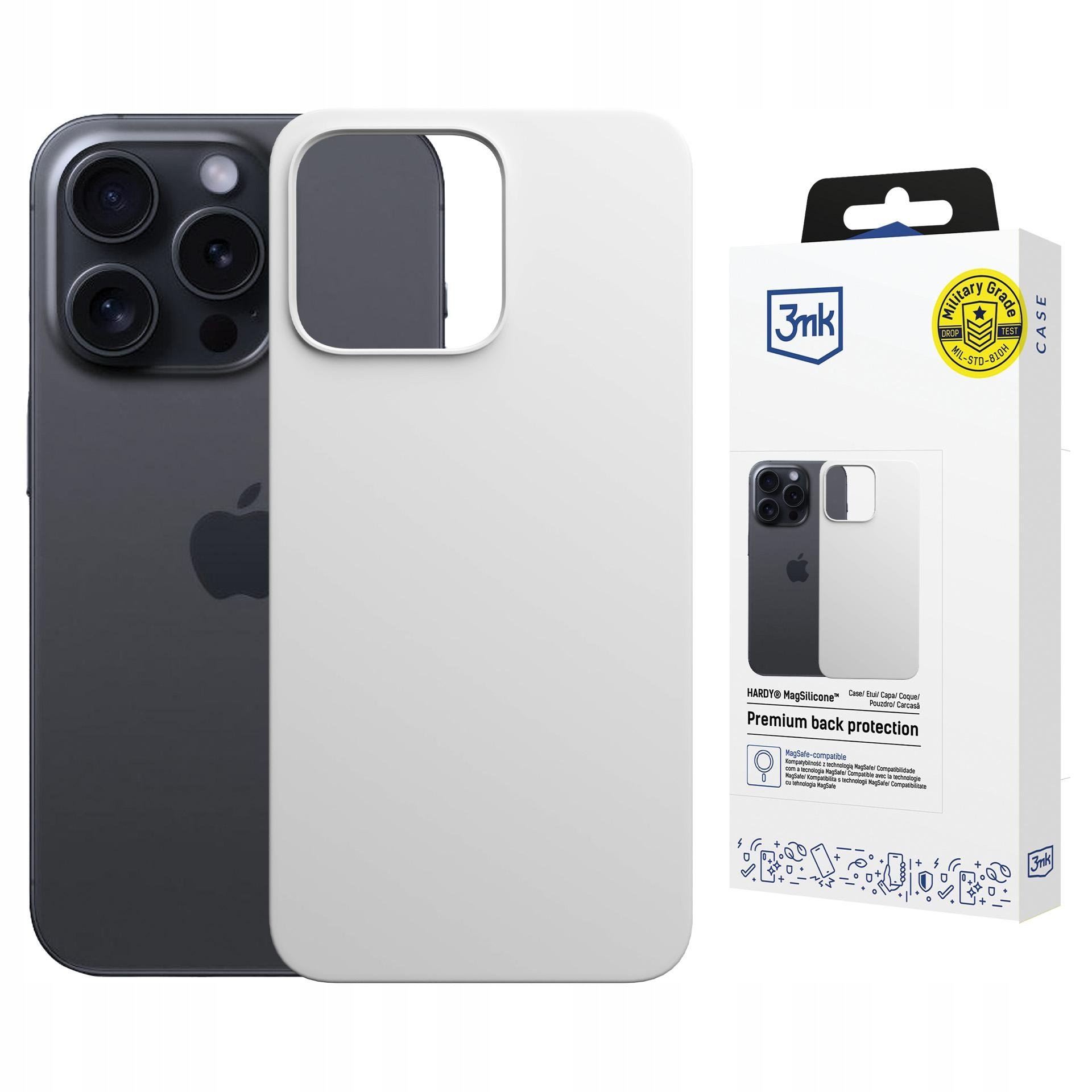 Etui 3MK Hardy MagSilicone do Apple iPhone 13 Pro Max – Ochrona i styl w jednym