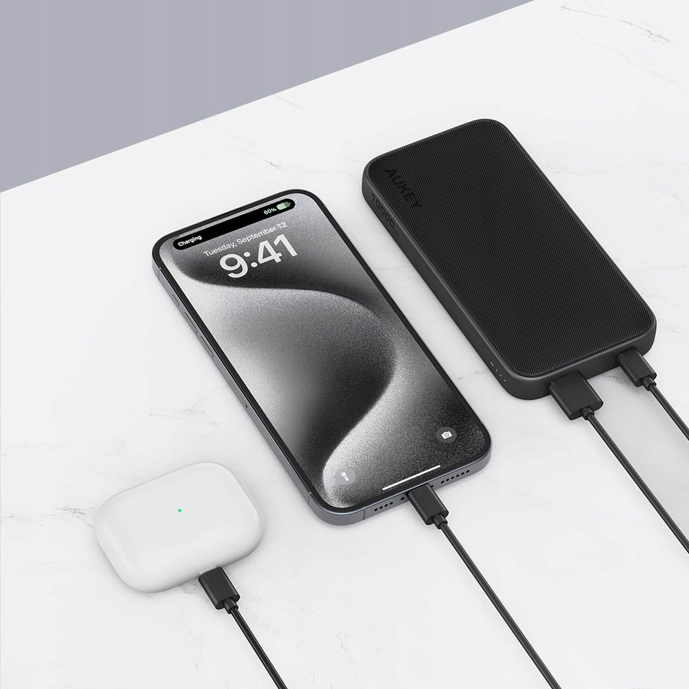 Wymiary i waga powerbanku Aukey PB-Y46