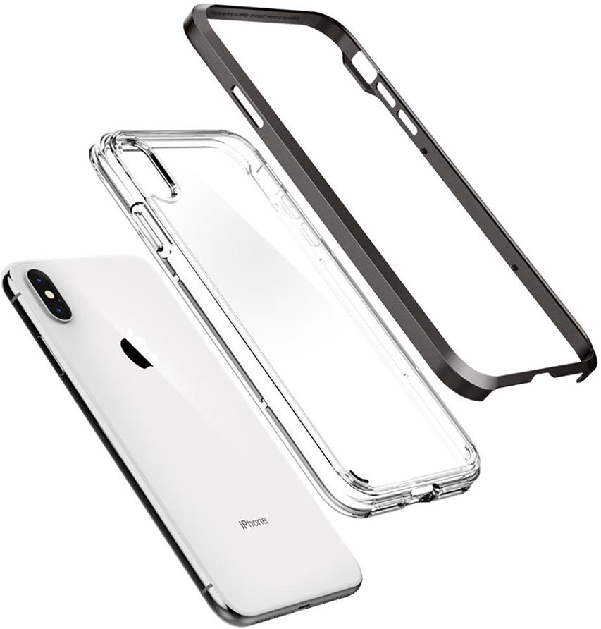 Etui Spigen neo hybrid crystal Apple iPhone Xs Max warstwowa konstrukcja