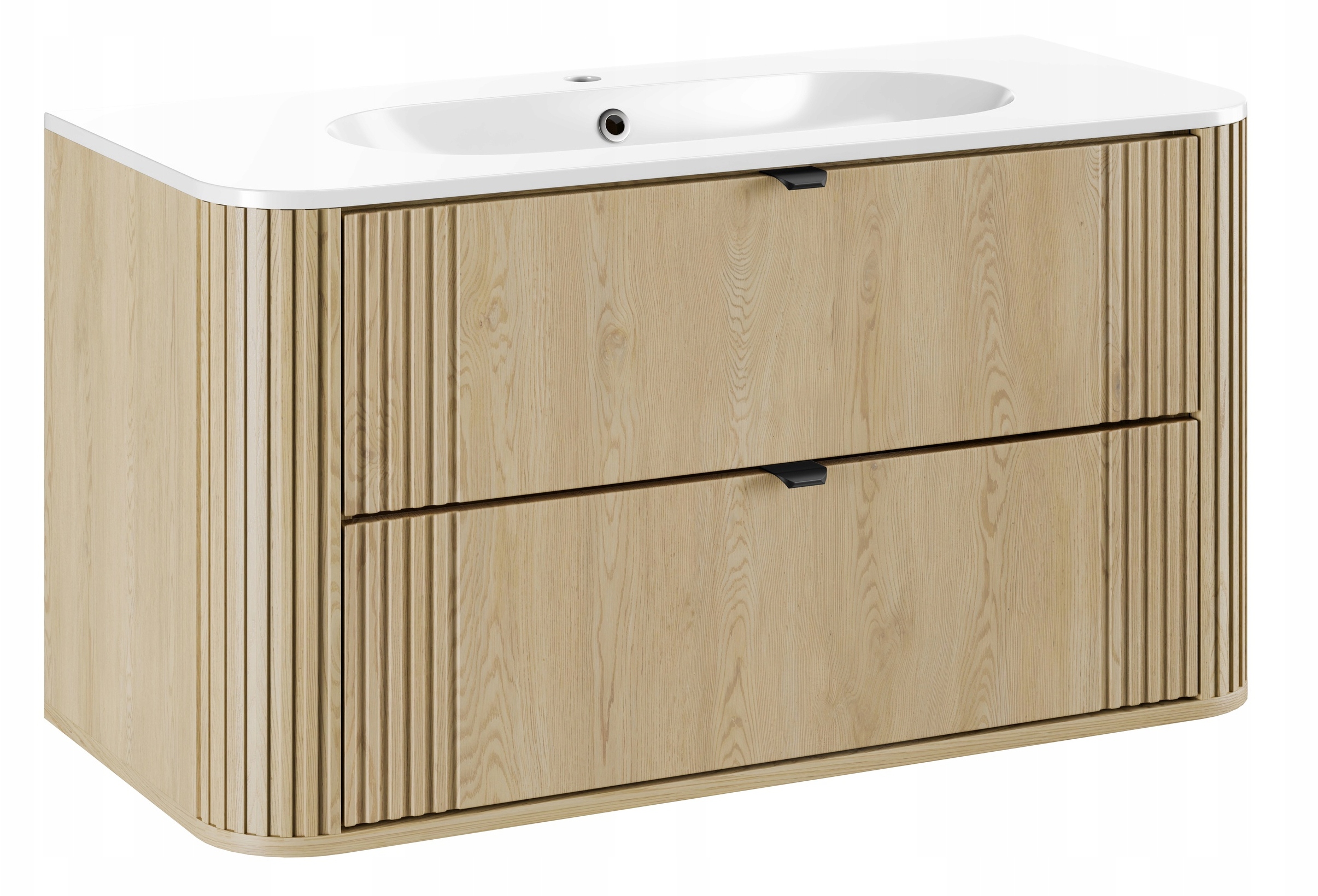 Zestaw meblowy 100cm z umywalką meblową Pure – Elegancja i funkcjonalność w Twojej łazience