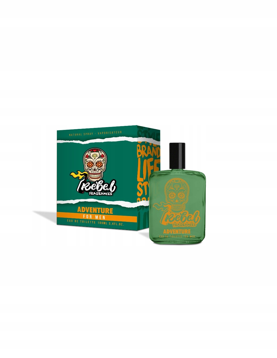 REBEL Adventure For Men EDT spray 100ml – Odważny zapach dla mężczyzn