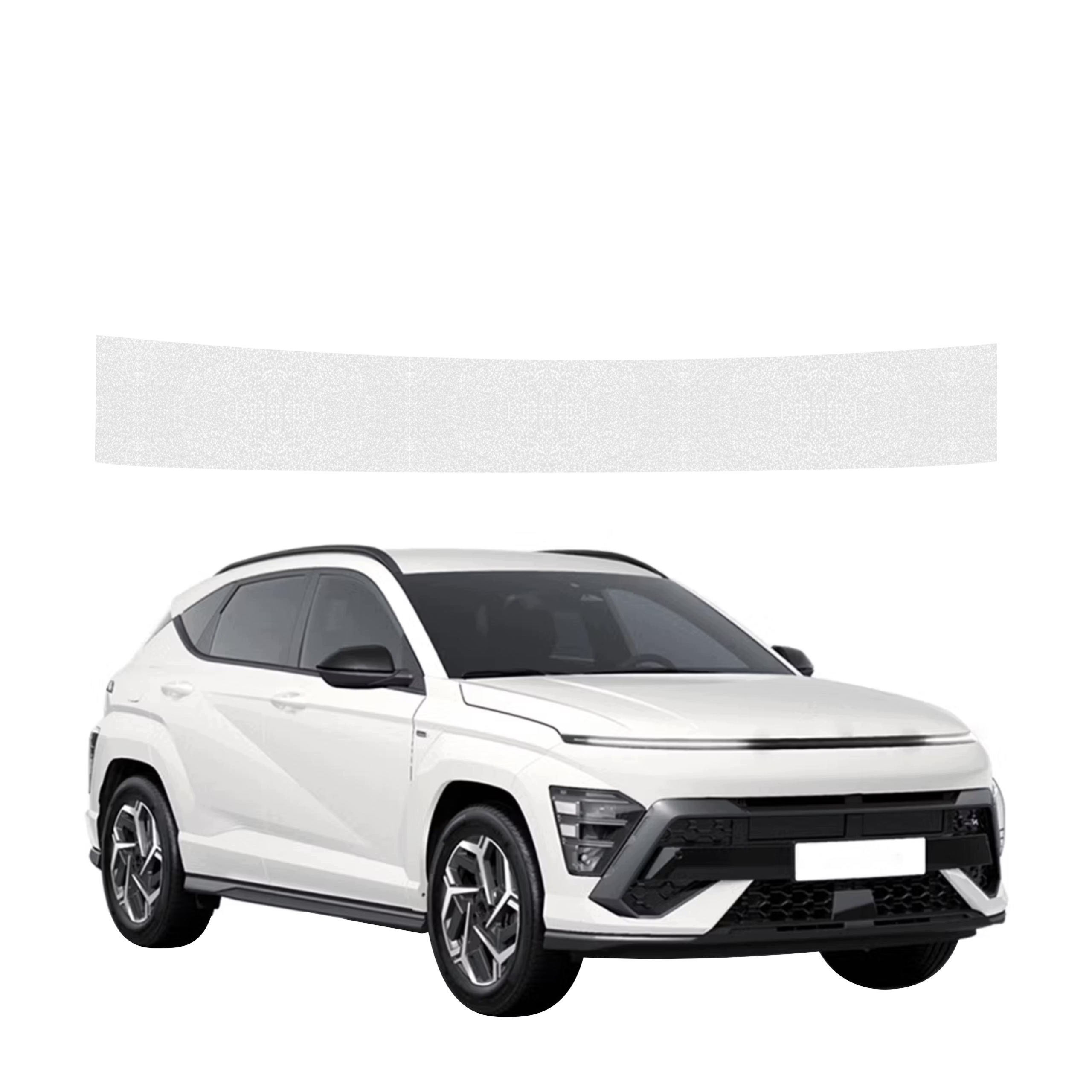 Bezbarwna powłoka techniczna HeavyDuty Clear na próg bagażnika do Hyundai Kona N-Line (2023-2026) – Ochrona Twojego auta