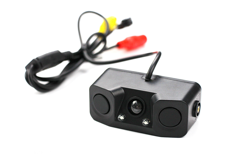 AMiO Kamera cofania z czujnikami parkowania 2w1 HD-602 LED 12V – Bezpieczne parkowanie w każdej sytuacji