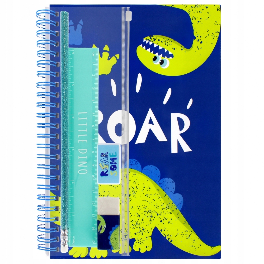 Zestaw szkolny Dino STARPAK 502153 – Idealny towarzysz nauki dla Twojego dziecka