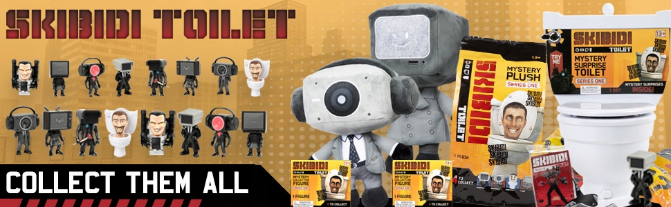 SKIBIDI TOILET Mystery Figure – Odkryj świat Skibidi!