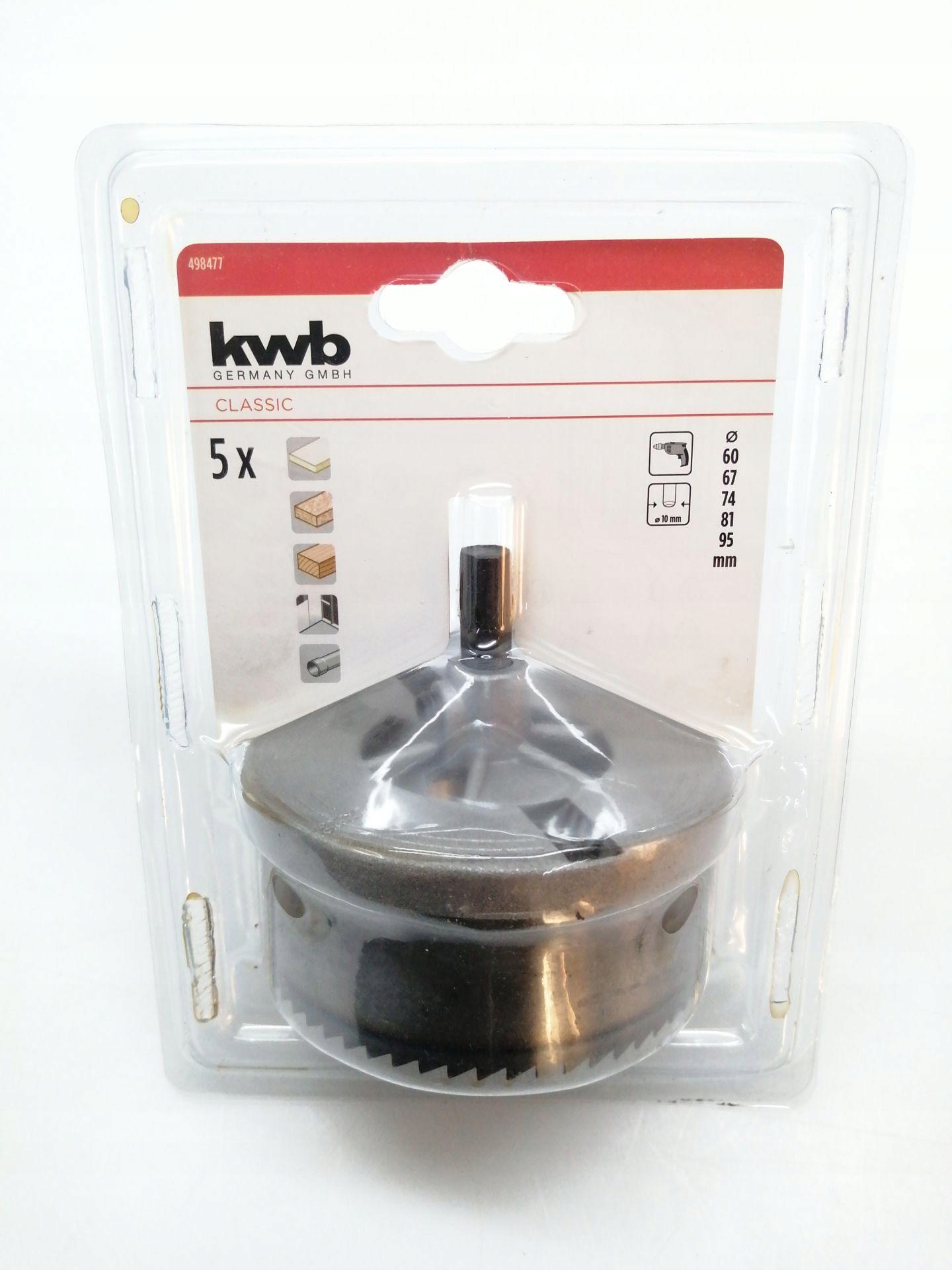 KWB 498477 Lochsägen-Set 5-częściowy – Idealne narzędzie do precyzyjnych cięć