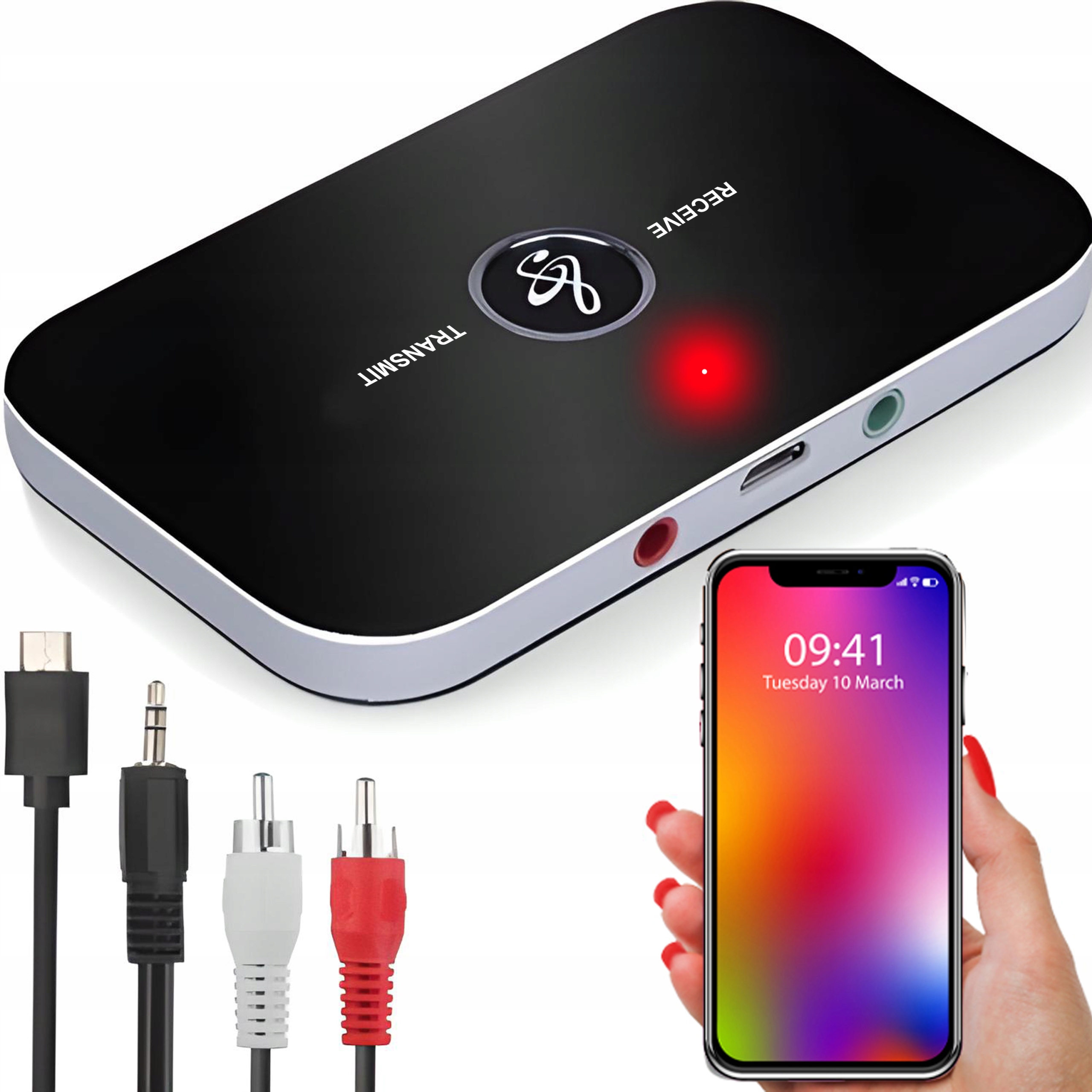 TRANSMITER BLUETOOTH ADAPTER ODBIORNIK + NADAJNIK – Wszechstronność w Twoim audio