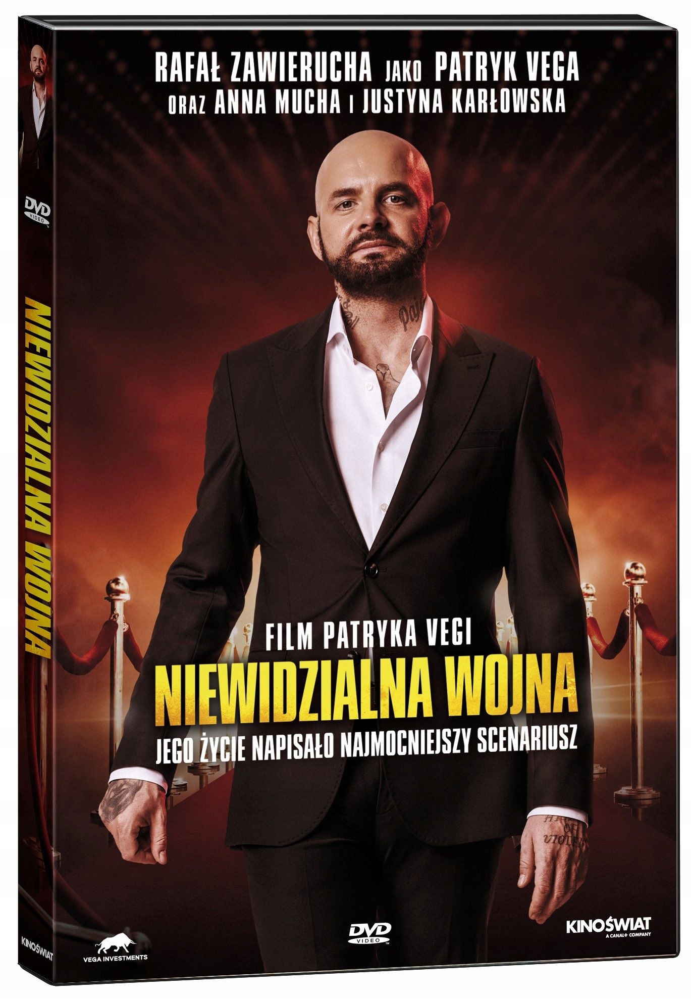 Niewidzialna wojna DVD – Odkryj historię Patryka Vegi