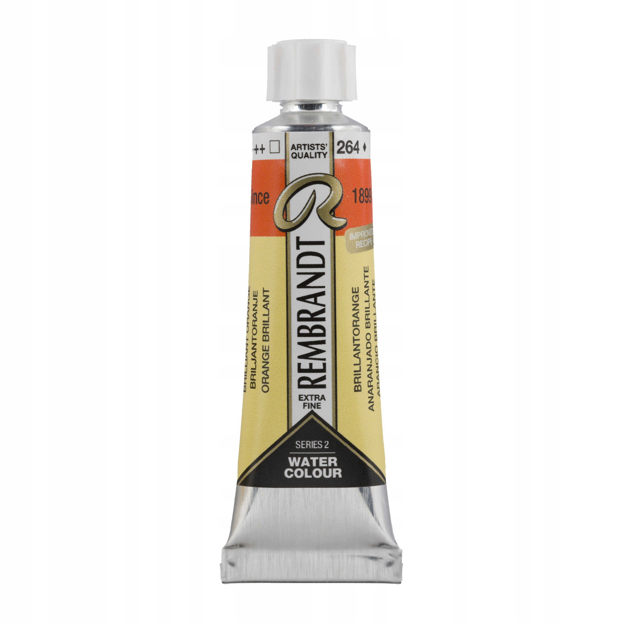 Rembrandt Watercolour Tube Brilliant Orange 264 – Farba akwarelowa dla artystów