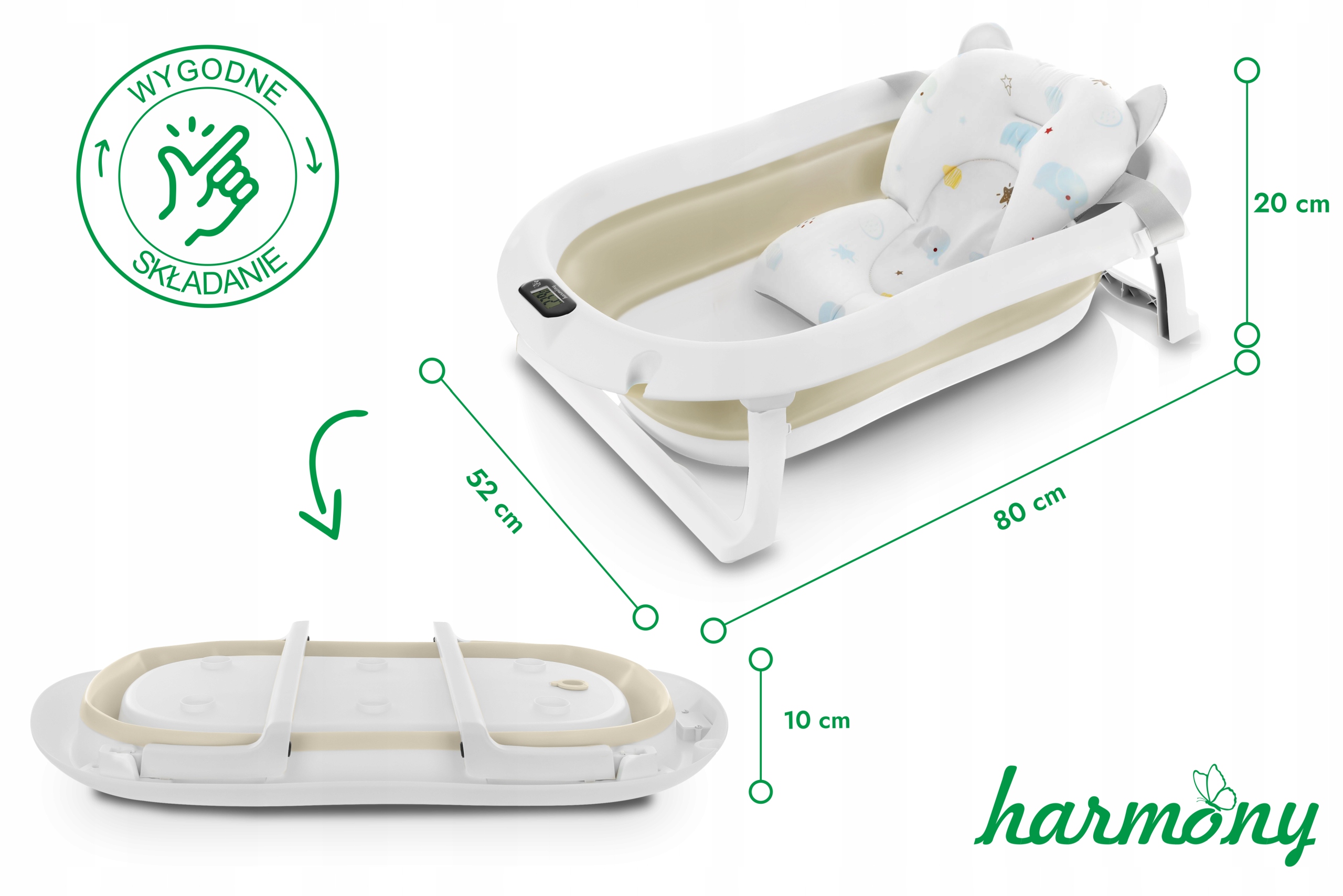 Składana konstrukcja – idealna do małych mieszkań i podróży