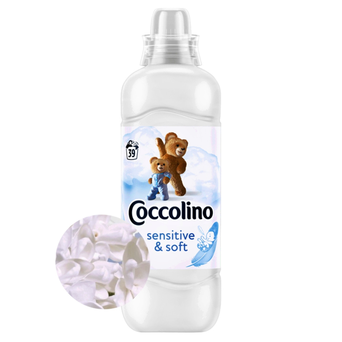 COCCOLINO Sensitive & Soft – Płyn do płukania tkanin 975ml