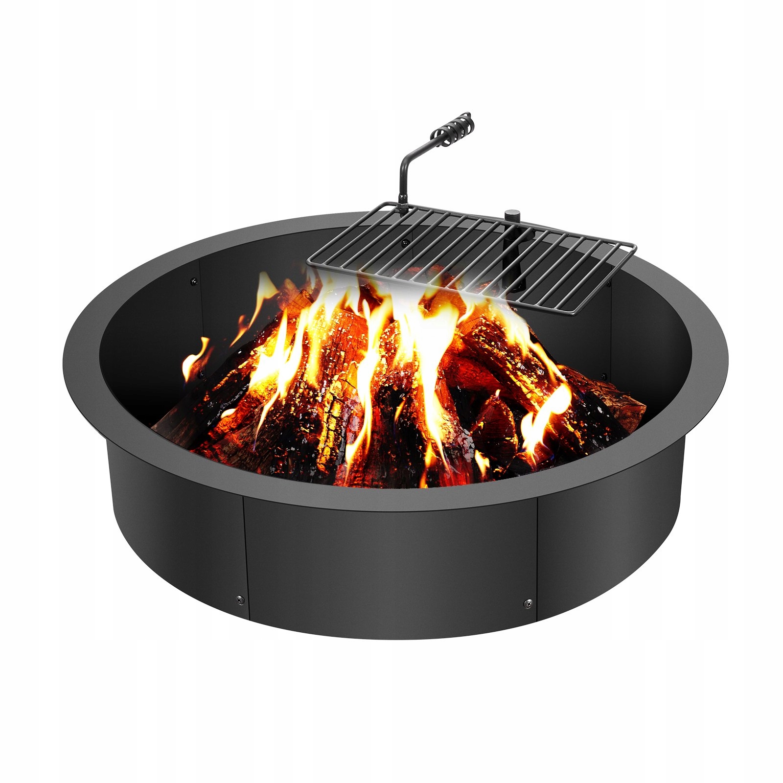 Funkcjonalny ruszt BBQ z obrotem 180°