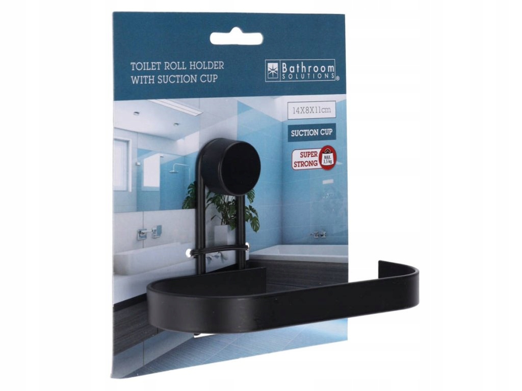 Elegancki design w kolorze czarnym – Nowoczesny akcent w Twojej łazience