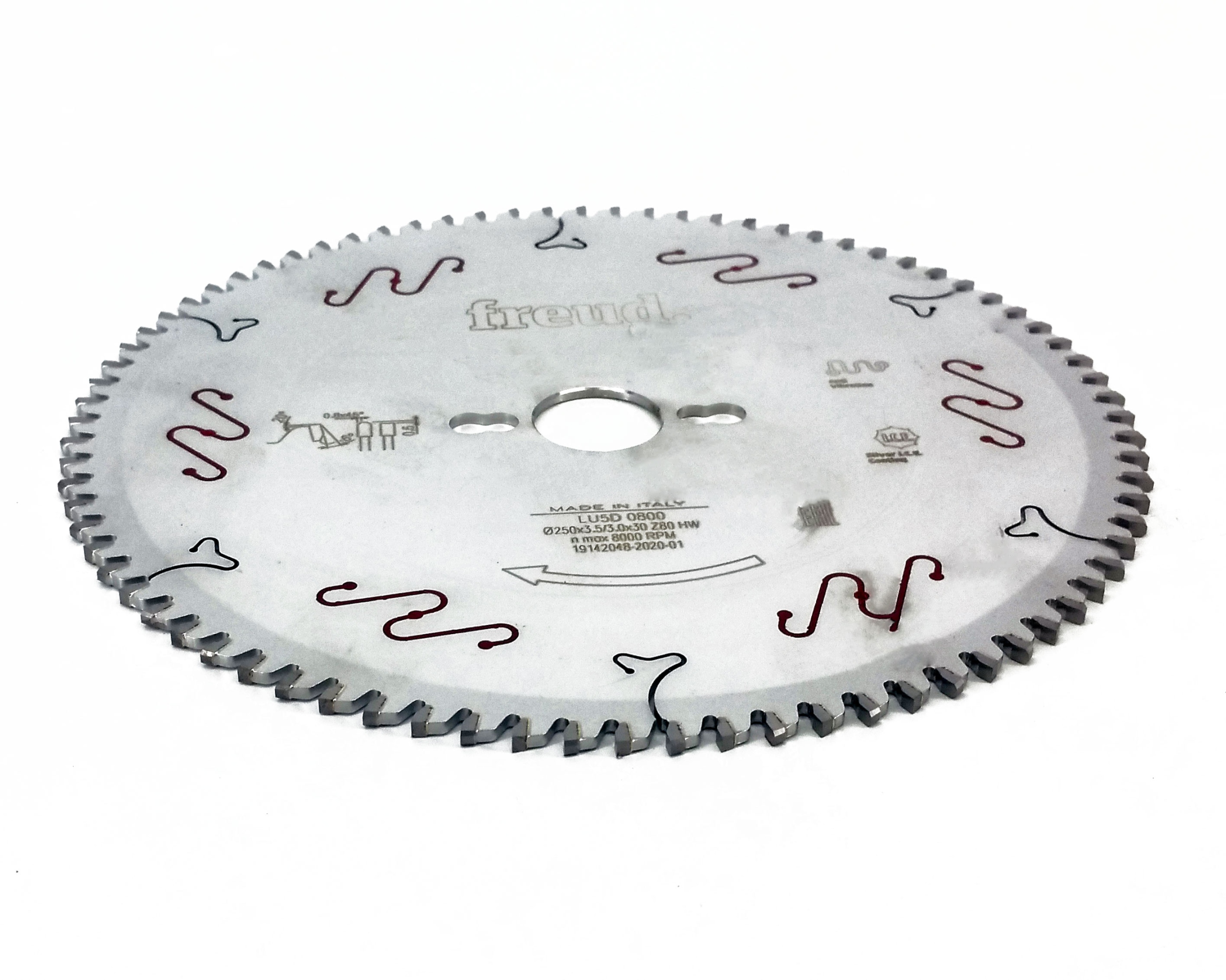 Tarcza Pil. LU5D 0800 250X30-80 – Idealne narzędzie do cięcia metali kolorowych