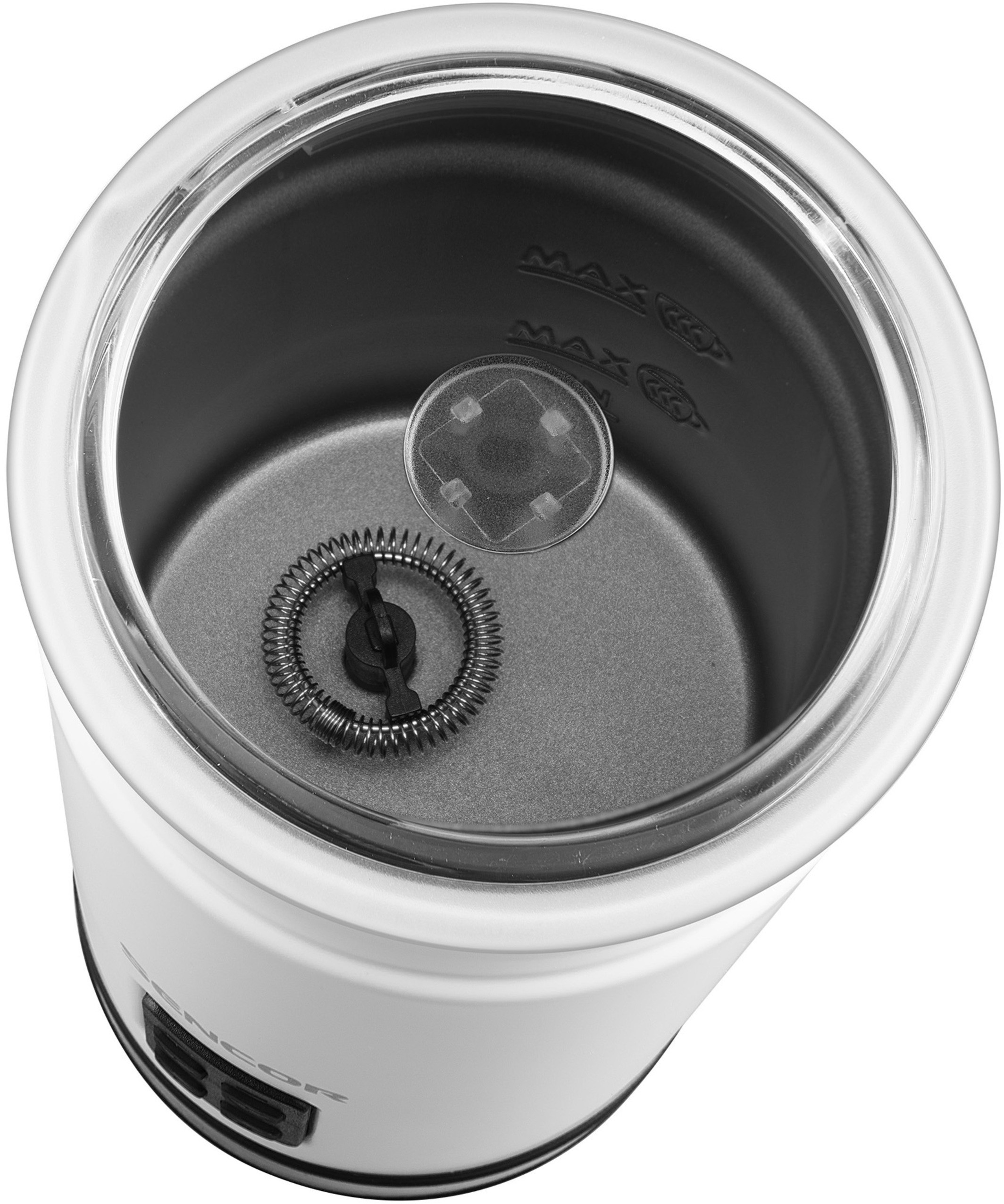 Wydajność i pojemność – 150 ml pianki i 300 ml mleka