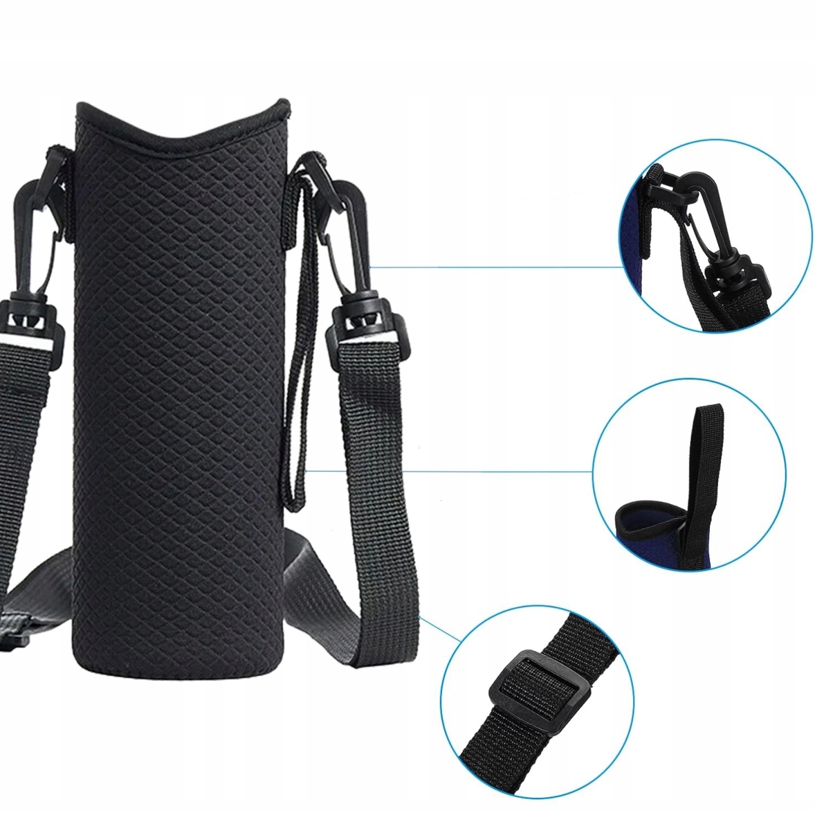 Regulowany pasek na ramię – Wygoda noszenia w stylu crossbody