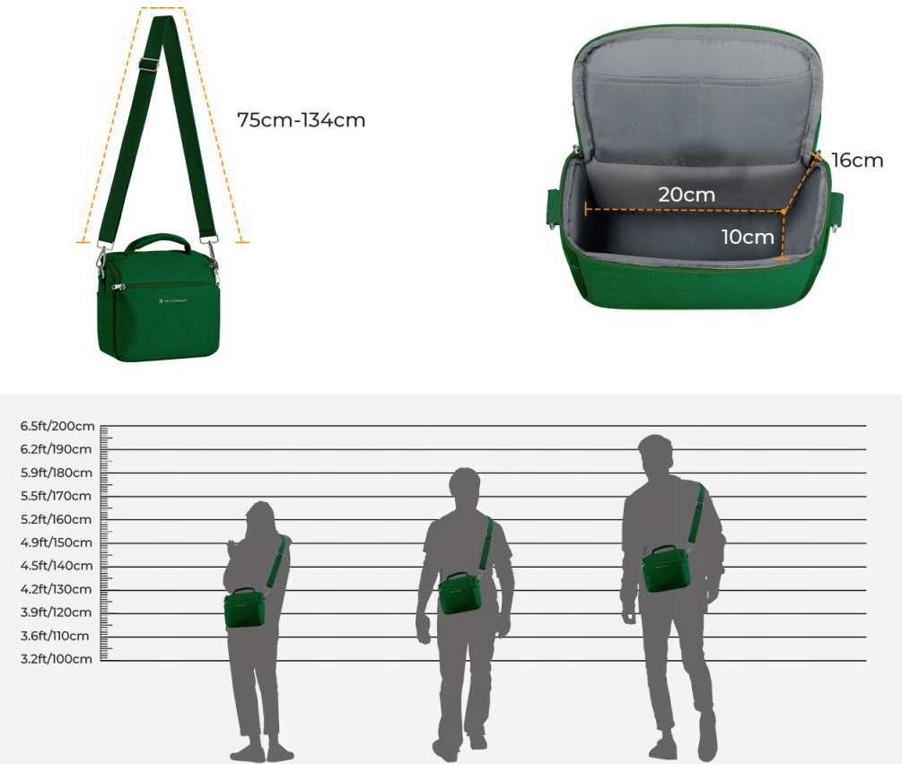 Funkcjonalność i styl w torbie K&F Concept