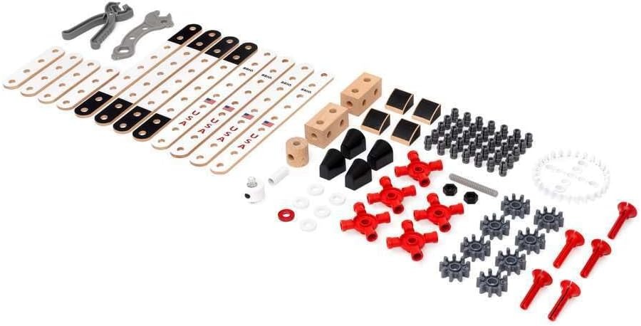 Zestaw konstrukcyjny z 91 elementami