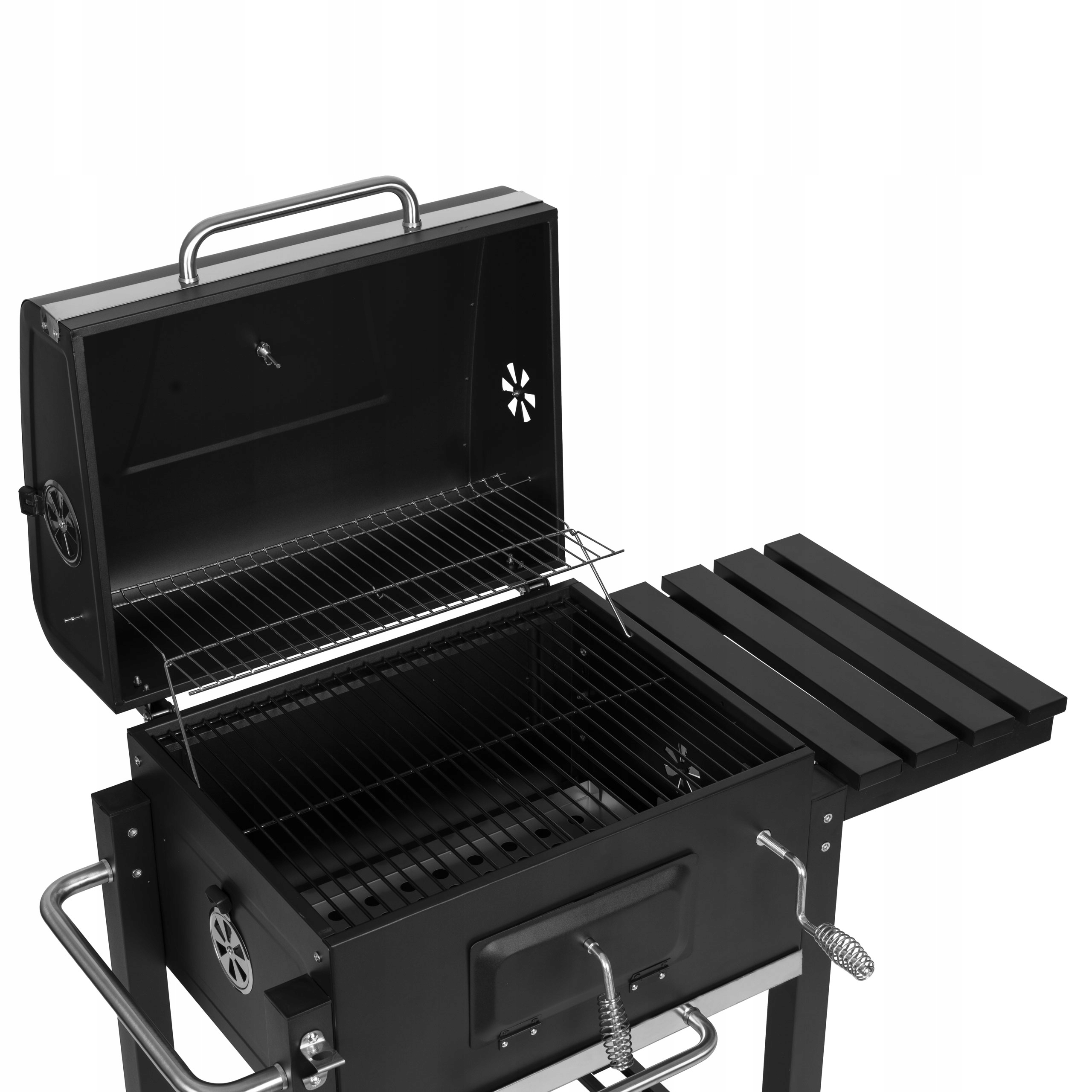 Przestronna powierzchnia grillowania dla różnorodnych potraw