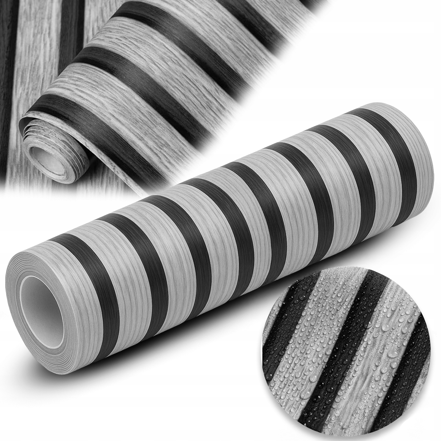 Samoprzylepna tapeta okleina na ścianę 0,45x10m Heckermann 2015-4 – Nowoczesny design dla Twojego wnętrza