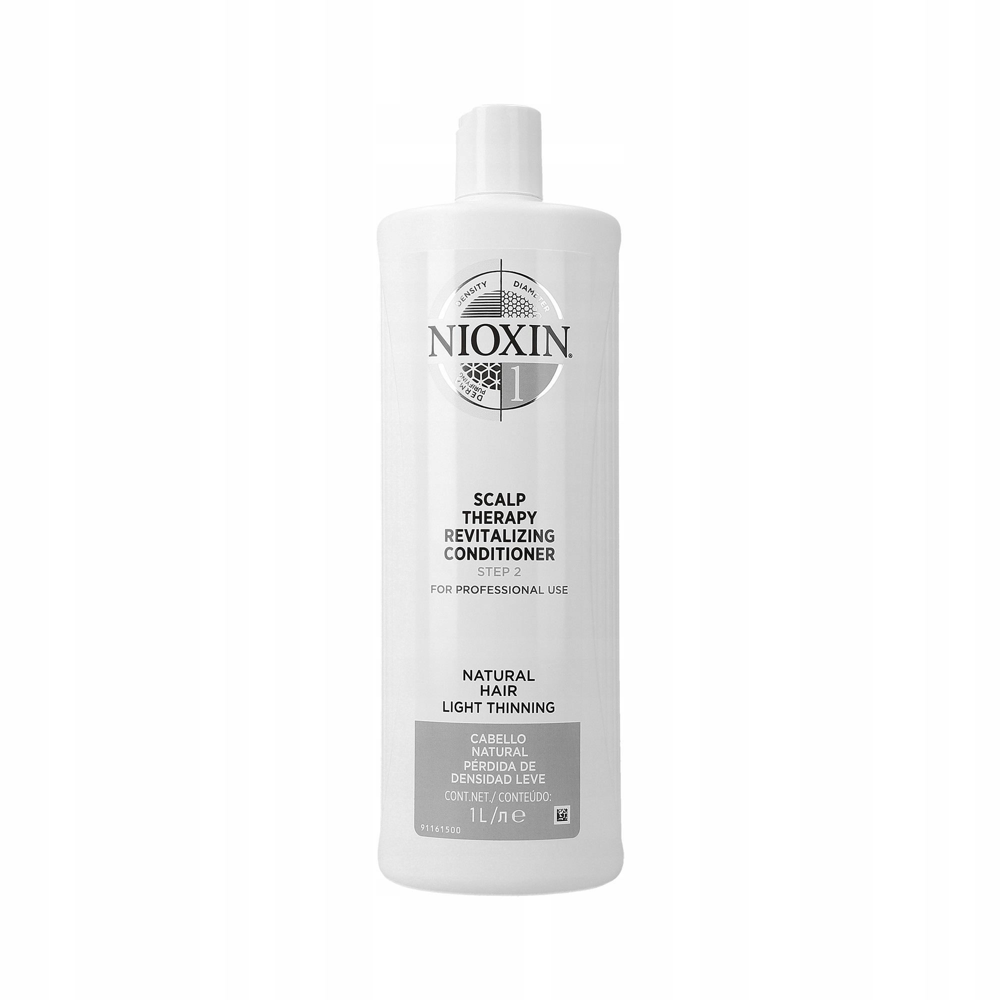 Plaukų kondicionierius Nioxin System 1 Scalp Revitaliser 1000 ml – Profesjonalna pielęgnacja dla cienkich włosów