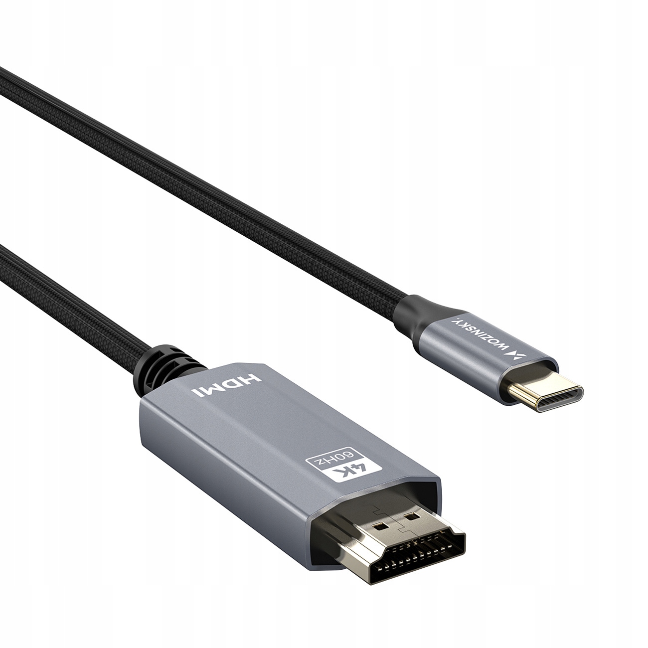 Kabel Wozinsky WCCH-01 USB-C - HDMI 4K 60Hz 1,8m - czarny – Idealne połączenie dla Twojego urządzenia