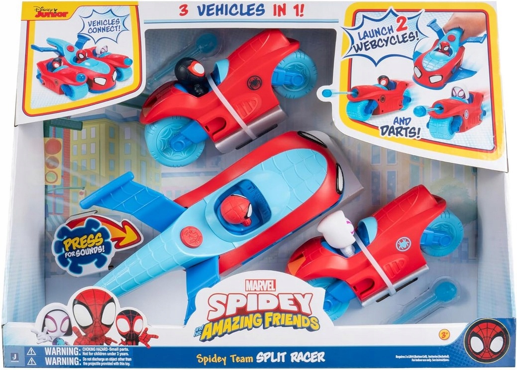 Inspiracja z popularnego serialu „Spidey i jego super przyjaciele”