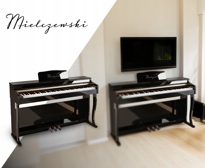 Klawiatura młoteczkowa – Realistyczne odczucie gry jak na fortepianie akustycznym