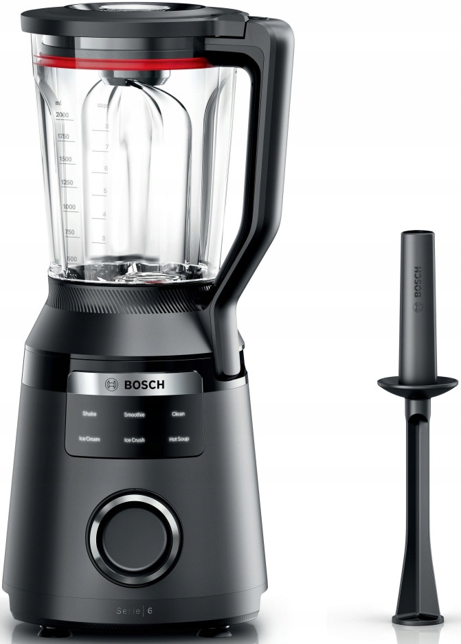 Blender kielichowy Bosch Serie 6 VitaPower MMB6652B – Moc i wszechstronność w Twojej kuchni
