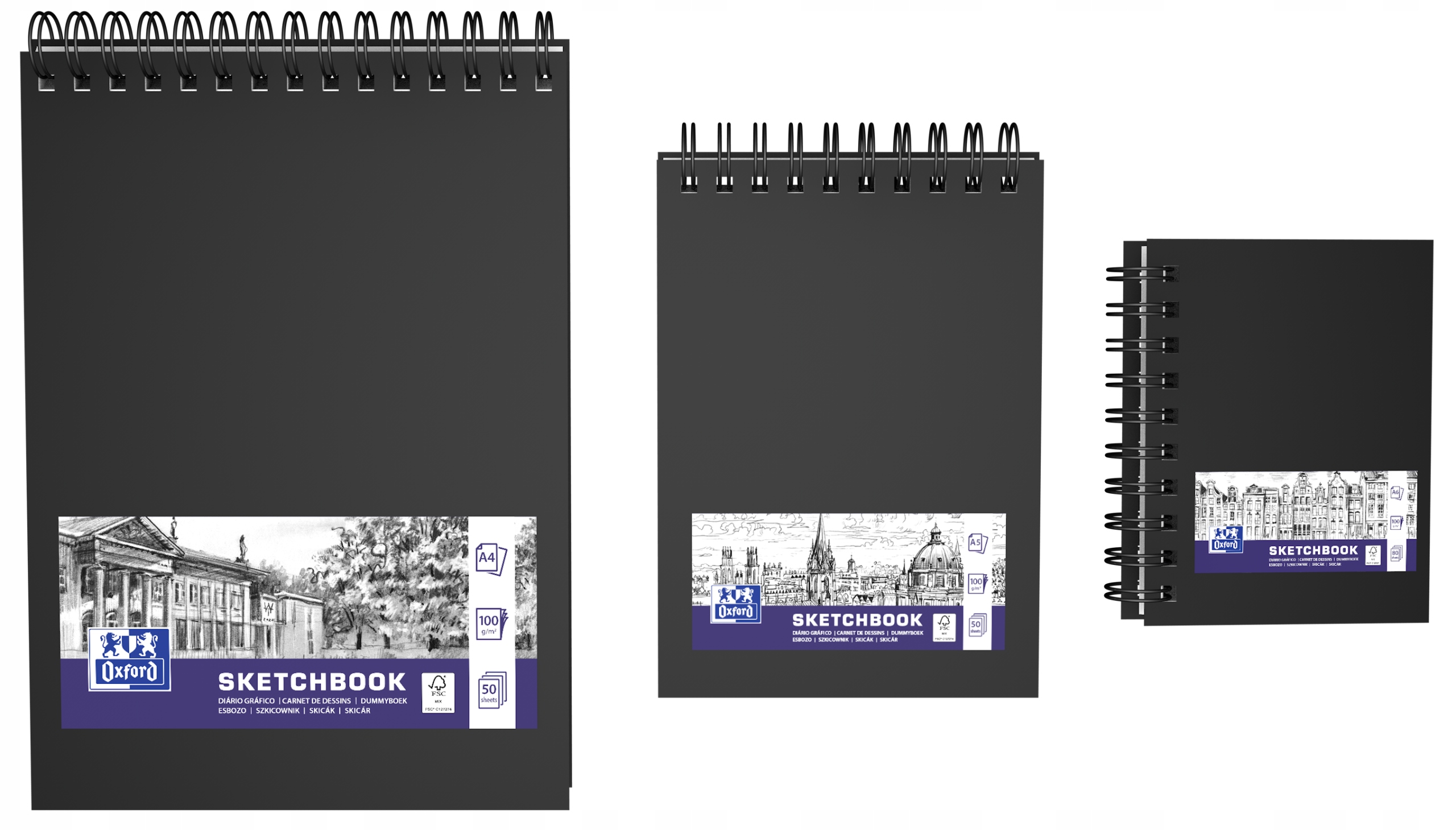 Szkicownik SKETCHBOOK OXFORD A6 – Idealny dla artystów