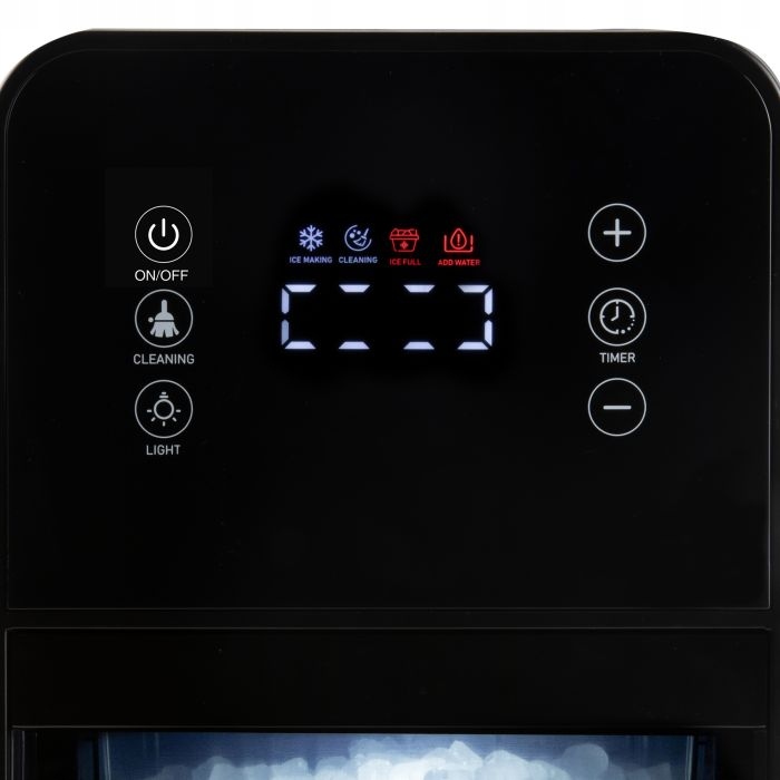 Wydajność do 15 kg lodu dziennie – Doskonała na każdą imprezę