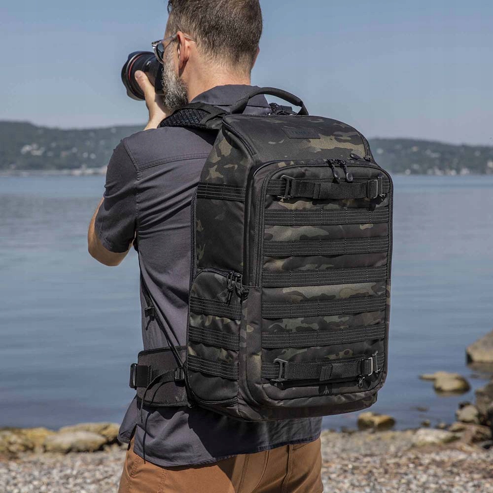 System regulacji szelek Tenba Pivot-Fit™ – Dostosowanie do każdej sylwetki