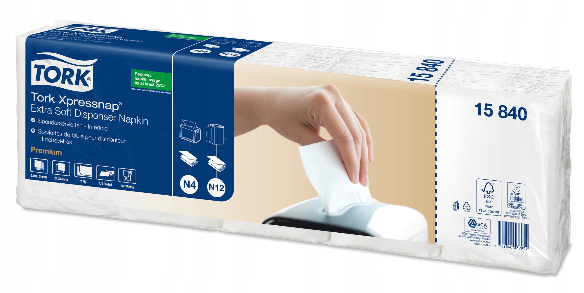 Wydajność i oszczędność – Redukcja zużycia serwetek o 25%