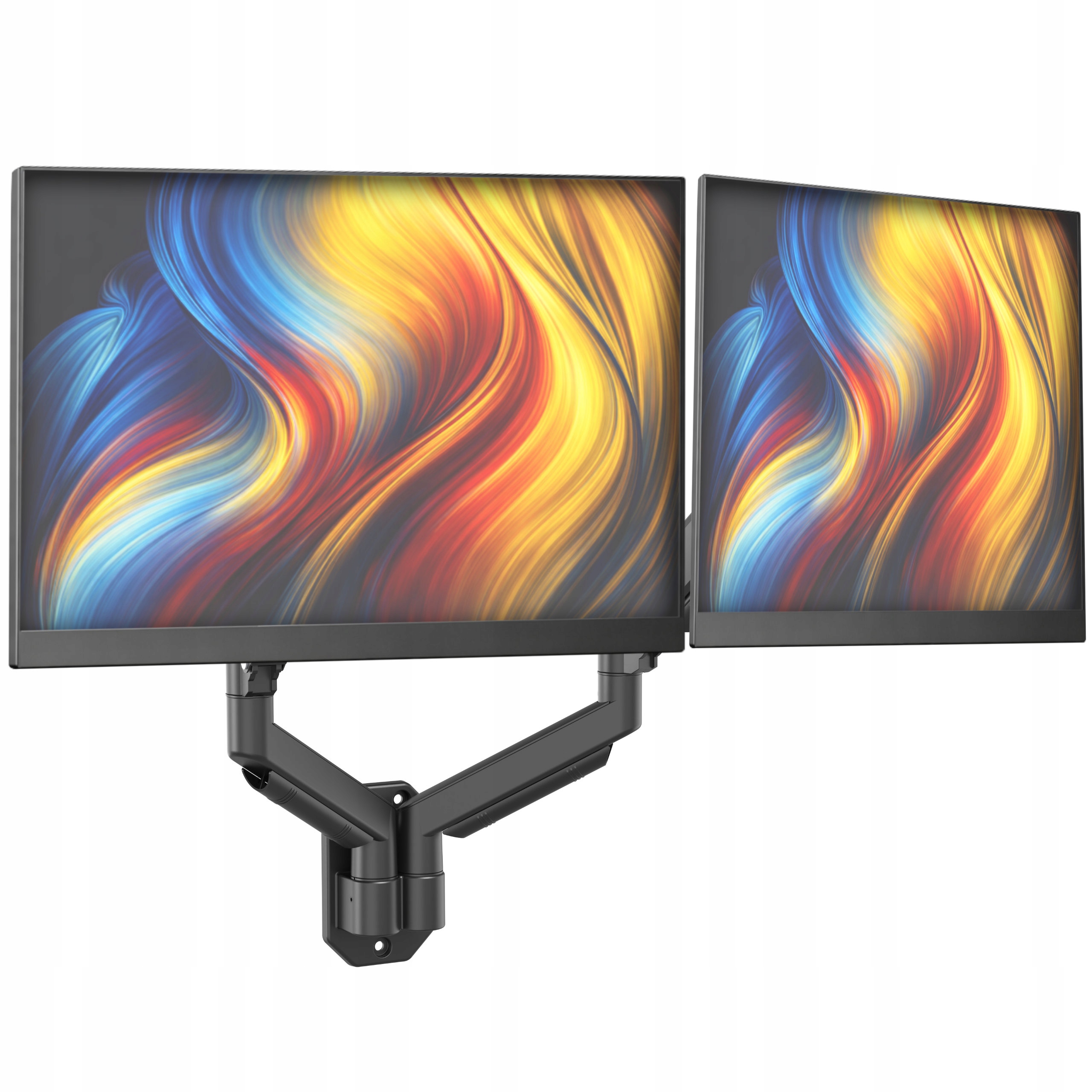 Gazowy Uchwyt ścienny na dwa Monitory TV Telewizory 13-32 cale VX-049 Uniwersalny – Idealne rozwiązanie do Twojego wnętrza