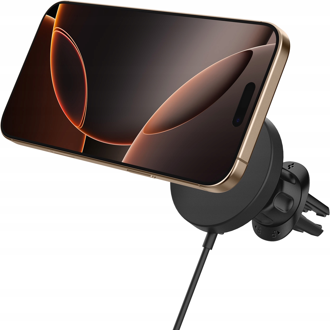 Spigen OneTap Pro 4 MagSafe Car Mount Charger – Bezprzewodowe ładowanie w samochodzie