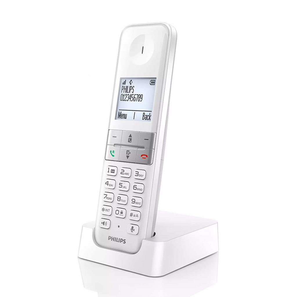 Telefon stacjonarny Philips D4701W/53 – Nowoczesna komunikacja w Twoim domu