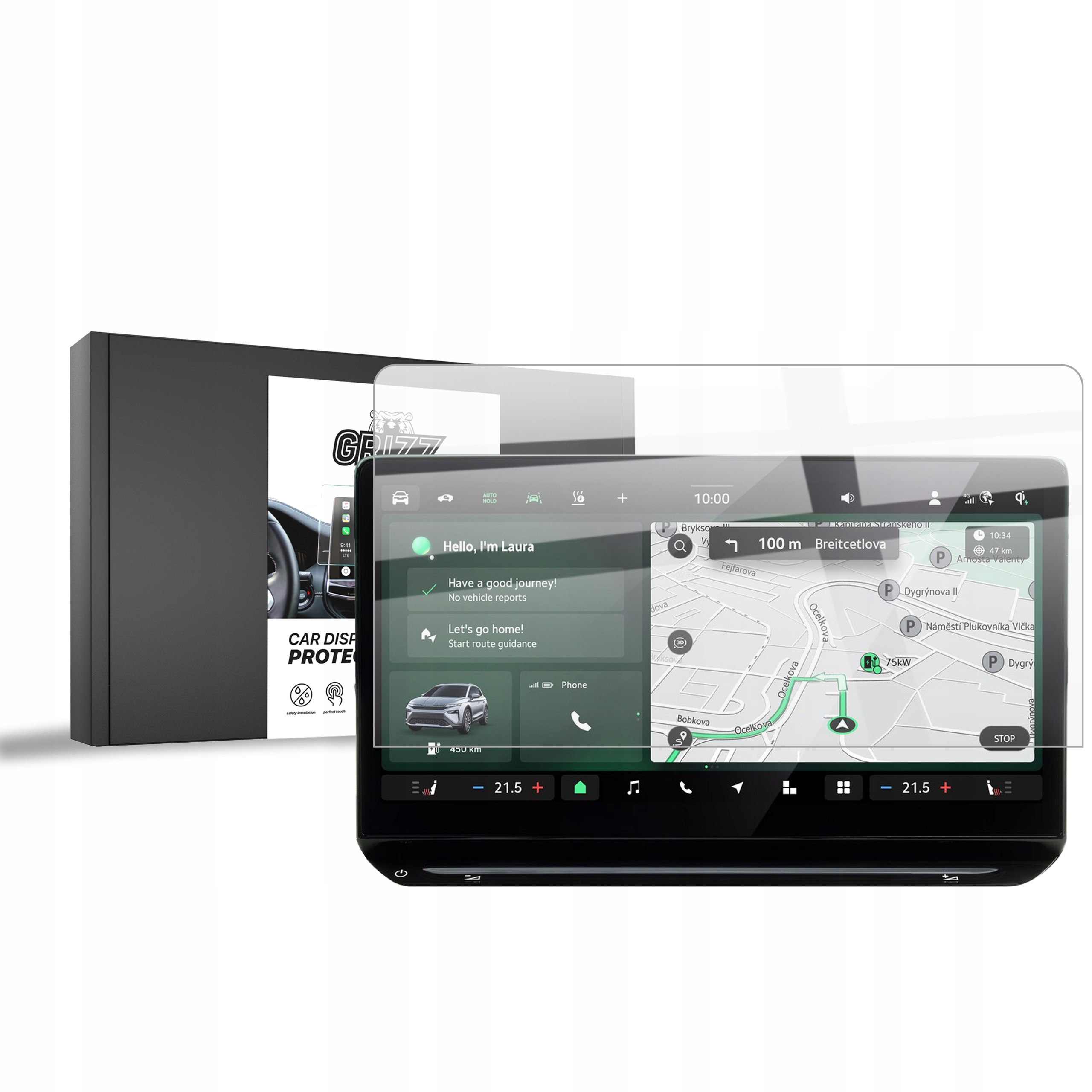 Folia ceramiczna CarDisplay Protection do Skoda Elroq 13