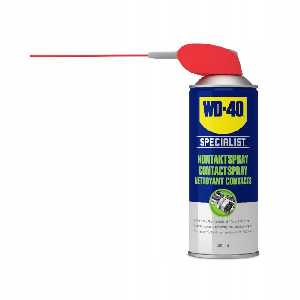 Aerozol kontaktowy WD-40 Specialist Smart Straw 400ml – Niezawodny w każdym zastosowaniu