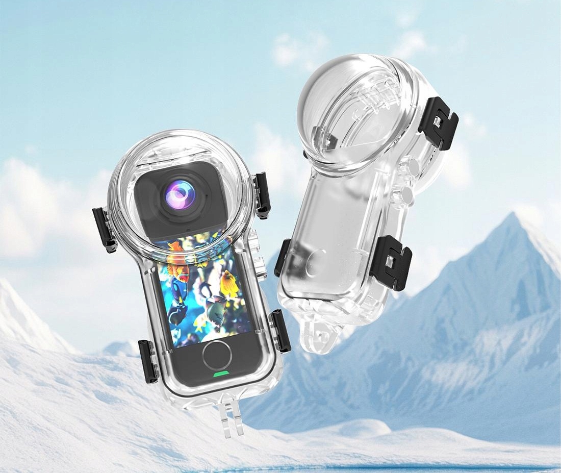 Obudowa Wodoodporna Podwodna Etui Insta360 X4 Air – Idealna do Nurkowania i Sportów Wodnych