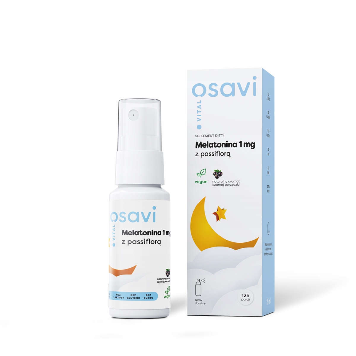 Melatonina z Passiflorą Spray Doustny 25ml – sposób na spokojny sen